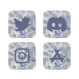 蝶と水 App Icon Pack[MRoBbX3ZgRKsDvZpce1i]