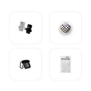 モノクロ App Icon Pack[wdz68Sjmlypu8ENJEOF2]