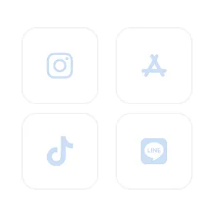 Light blue ชุดไอคอนแอป[q2hCI4yO5qrwDOATo283]