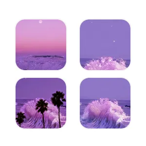 ♡purple♡ App Icon Pack[B3mo5wPlfkV5KzTLtUDp]