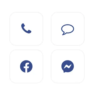 street blue home screen theme💙 Paket ikona aplikacije[Hnnsf9FpadMZIze5LK12]