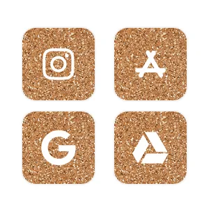 Gold glitter home screen theme აპლიკაციის ხატულა პაკეტი[nRh7KbY9nSdzMn1fokC2]