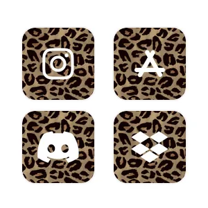 Leopard home screen theme აპლიკაციის ხატულა პაკეტი[FuQ4dOa7TY9mM0N17wiL]