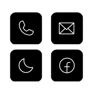  Cool black city home screen חבילת אייקונים של אפליקציה[7S2Gpy9yc6VahvESImXG]