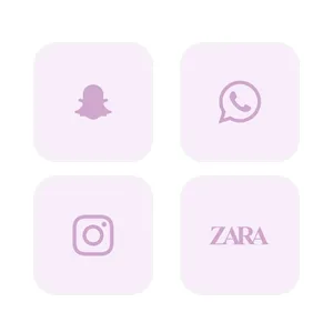 Pastel Purple widget აპლიკაციის ხატულა პაკეტი[gVtRGNv4JpAzTPkV9MO1]