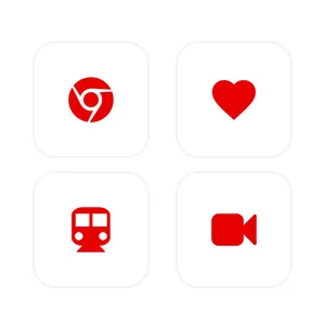 red cool template,motivational App Icon Pack[OznAvRHRysI1831RnfzV]