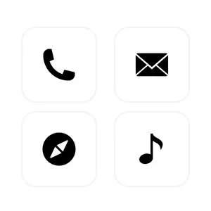 White Christmas App Icon Pack[jpHTQi56aZZ924mxbn3f]