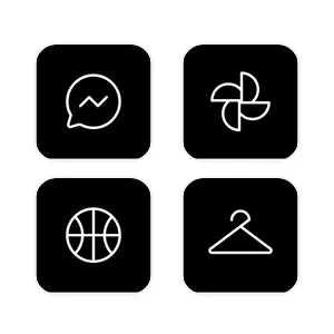 Black ocean home screen theme აპლიკაციის ხატულა პაკეტი[lZfHGekKV5DZvale5XaT]