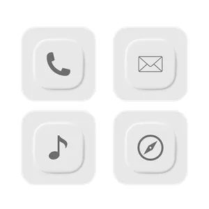 simple 3D button home screen აპლიკაციის ხატულა პაკეტი[2Pzo9Bxl2YDWsfhNf5VF]
