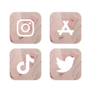 Aesthetic Pink Pack App Icon Pack[0Y3E2jEVo0k1YQOe55t7]