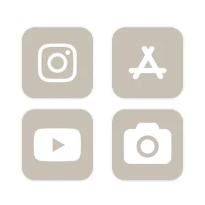 Beige Paquete de iconos de aplicaciones[Nv49tA5PC5QXPsC8Gk27]