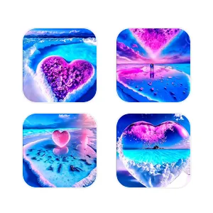 Purple Heart ชุดไอคอนแอป[1MKdP2Yzv61mL0LmSMEQ]