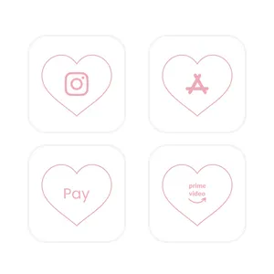 いちごミルクハート Pacchetto icone app[iTRlgHHVMX9dMBGnoFlR]