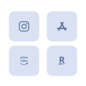 Blue✦Blue بسته آیکون برنامه[TpcJj7pvyDsGh18Ejeq3]