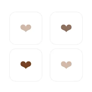 Beige×❤︎ Pakiet ikon aplikacji[vDI3njcGnwy0nEIdSE57]