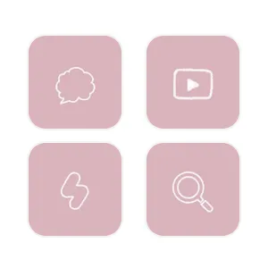 淡い桃色 App Icon Pack[0reXXIrRzy8eg96Xz7Hp]