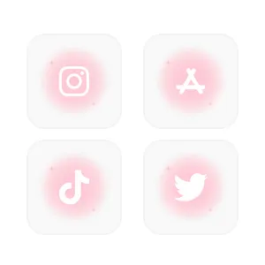 ピンク系統 App Icon Pack[sFrwHUWAbrpA8LR9nVM8]