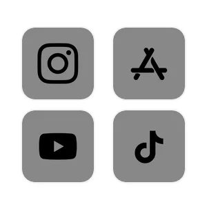 cheetah print black aesthetic🖤 App Icon Pack[sBY5pMVTnCUO9rmHljFo]