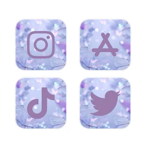 白藤色の紫陽花 Pacchetto icone app[wJXIpAZgEatrDcZy4gfa]