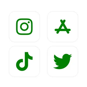 greengreat‪💚🍀 Paquete de iconos de aplicaciones[SFpMAKkKUOSJxuU4XBv0]