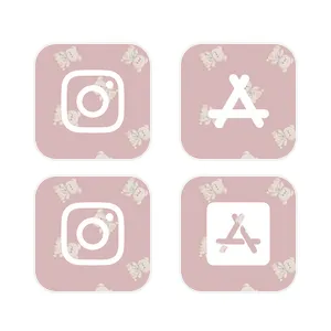 ピンク💗クマ بسته آیکون برنامه[yhrQEPfAT6ag0Havrb9D]