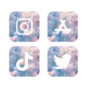 Dreamy butterfly App Icon Pack[ghJ2RVoXByprWv7I2AeJ]