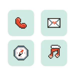 pxel Christmas App Icon Pack[h6ODnqwGIptFEOnBMBAO]