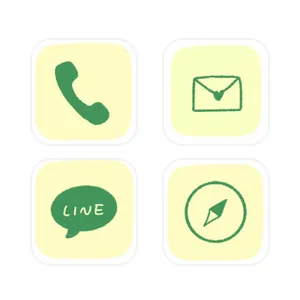 もぷちゃぷセット（Green🌿） აპლიკაციის ხატულა პაკეტი[CU8ofBppXOsvtZQVPPQ8]