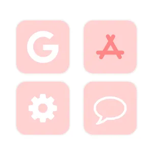 ピンク Pack d'icônes d'application[ar3qjGqeozf5xQycV83S]