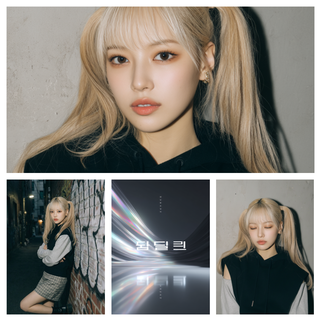 4장 와이드 콜라주 템플릿