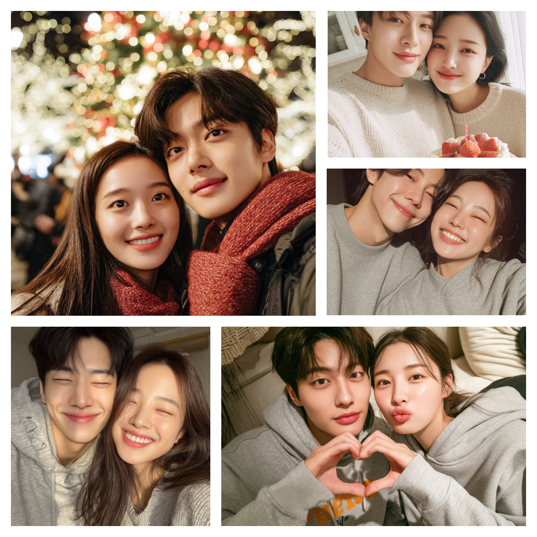 5장 믹스 콜라주 템플릿