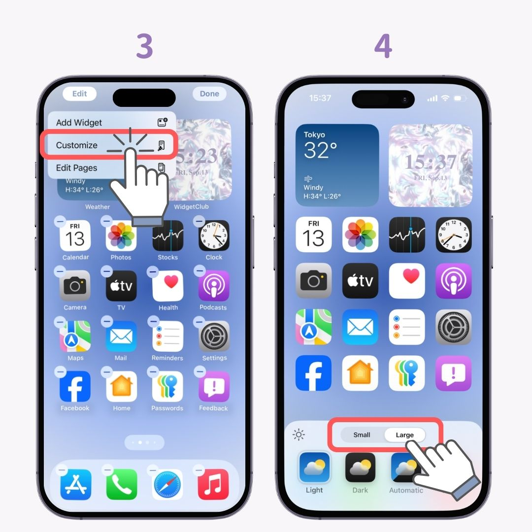 Gambar #1 iOS18：Cara Mengubah Ukuran dan Warna Ikon Aplikasi di iPhone