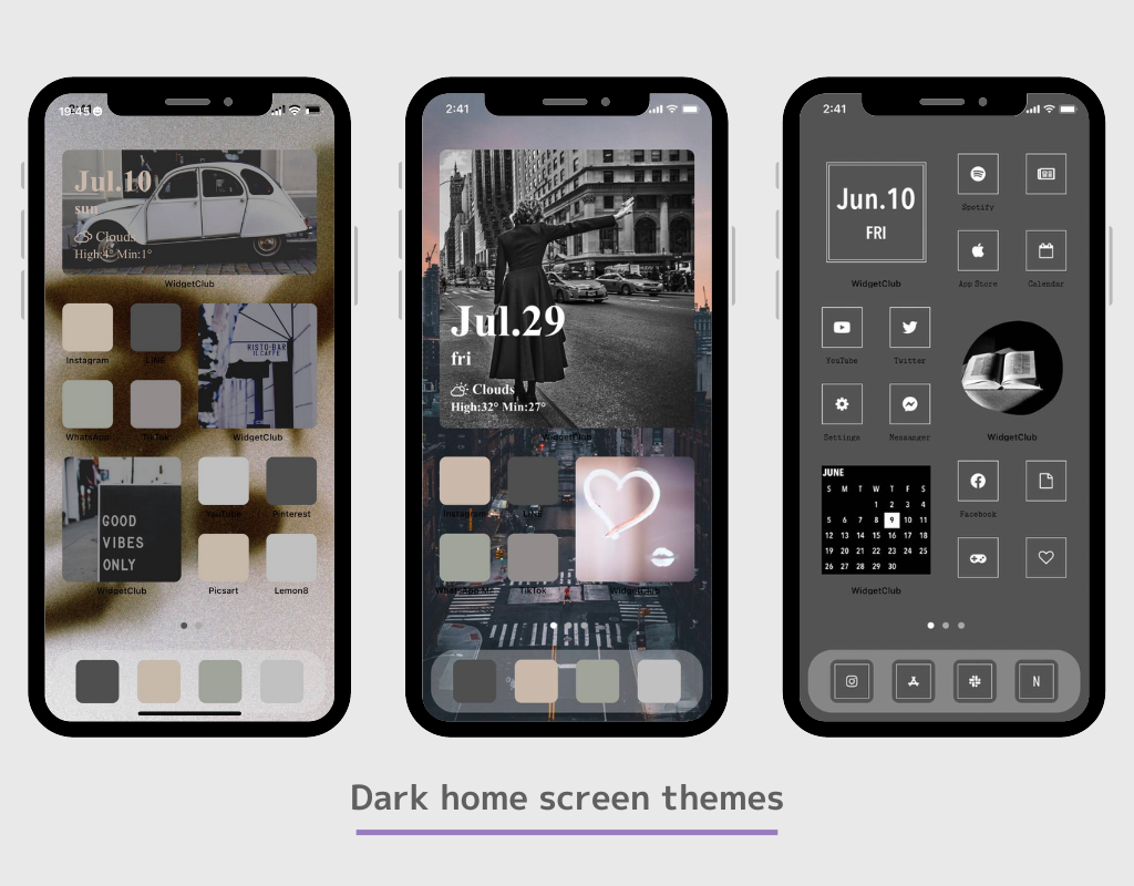 How to customize iPhone home screen Aesthetic | WidgetClub