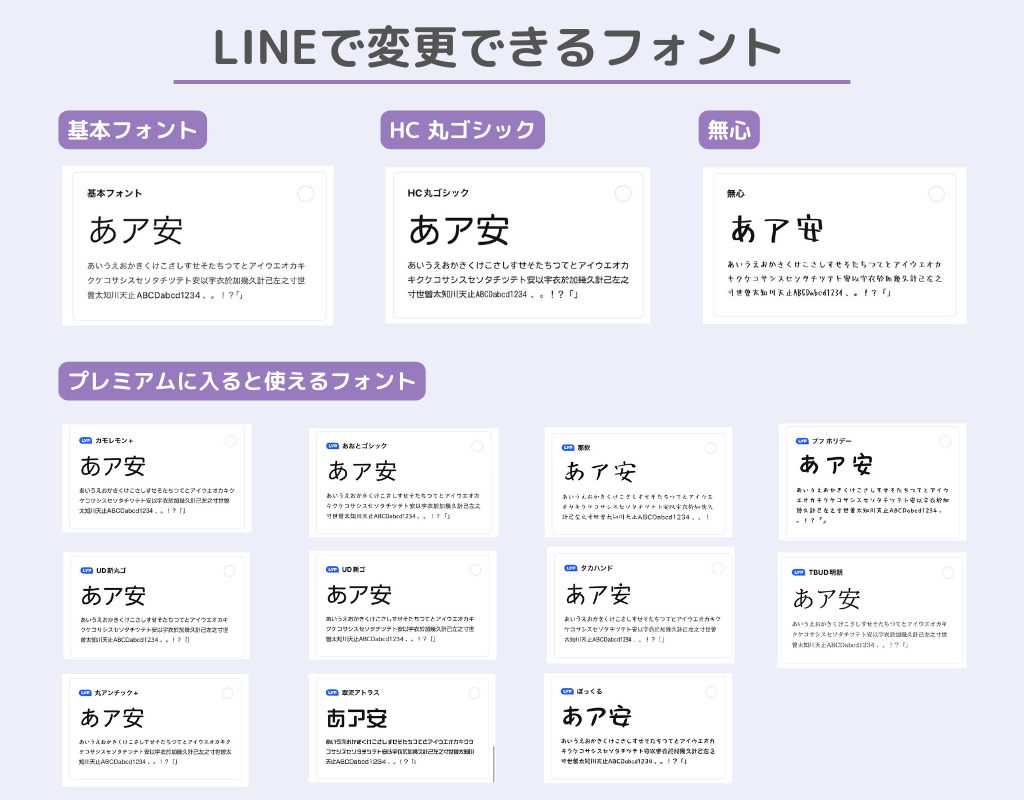 LINEのフォントが変えられる！設定方法を徹底解説の画像2枚目