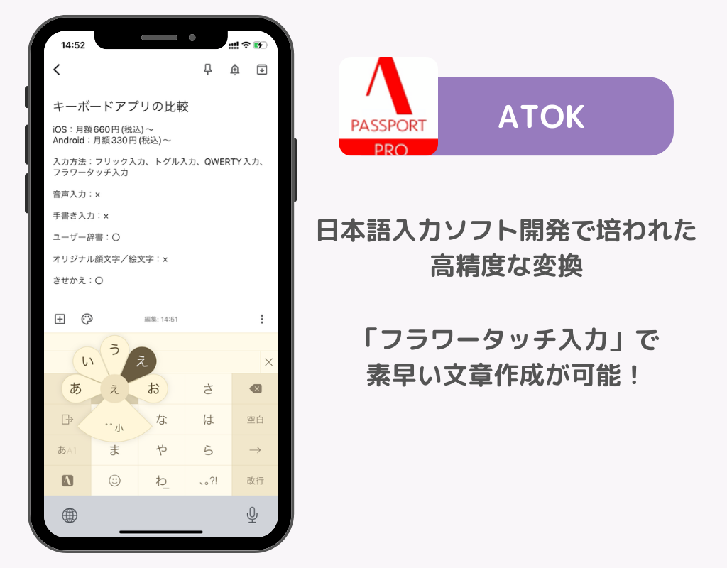 キーボードアプリのおすすめ10選！選び方も【iPhone, Android対応】の画像5枚目