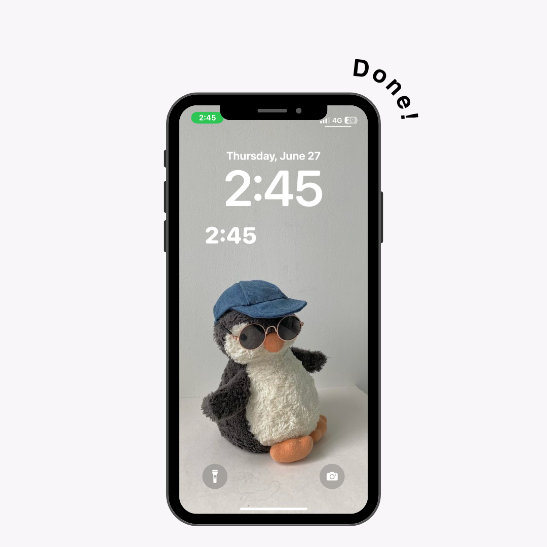 #2 image of How to Change the Clock Position on Your iPhone Lock Screen