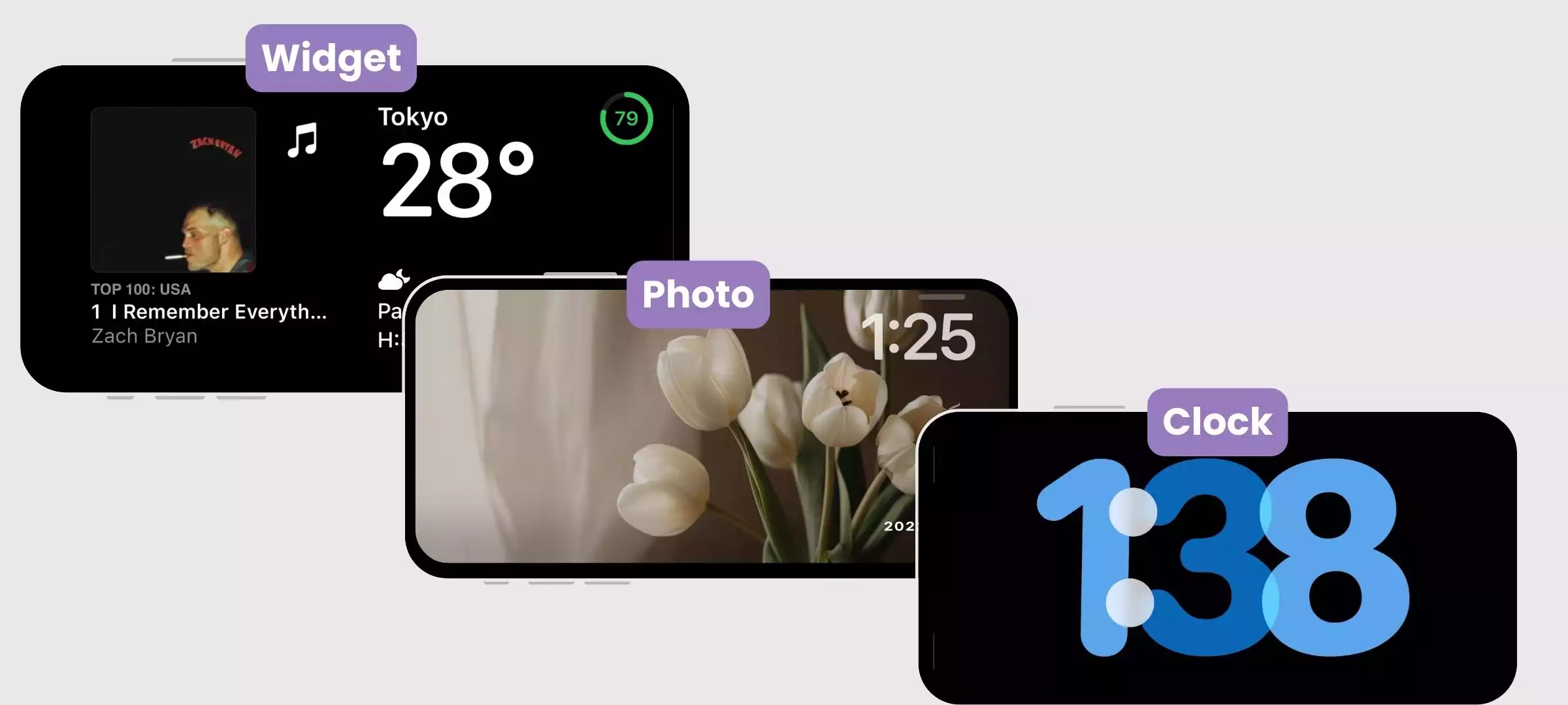 Image n°5 de Comment changer l'horloge sur l'écran de verrouillage de l'iPhone