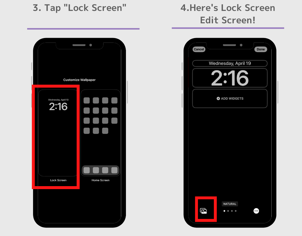 תמונה מס' 3 של איך להתאים אישית את מסך הנעילה של iPhone?