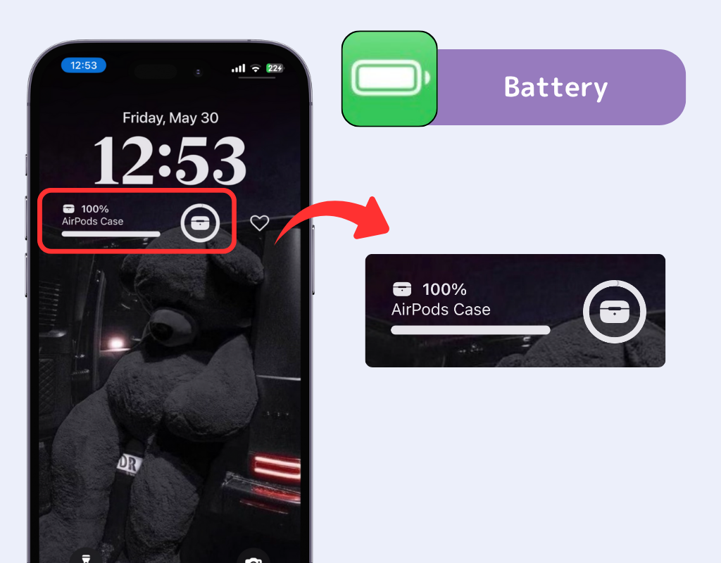 #9 image of 12 Best Widget Apps for iPhone Lock Screens