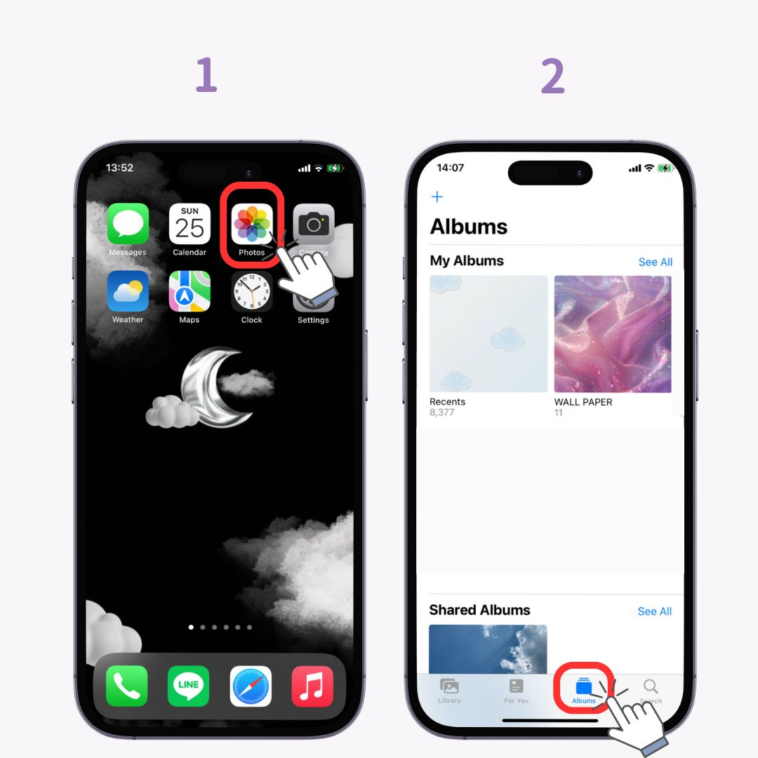 Imagem nº 1 de Como definir vários papéis de parede no iPhone!