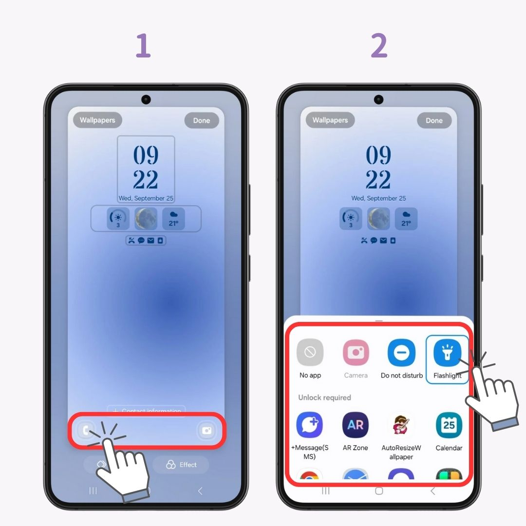 Obrázok č. 1 Ako prispôsobiť uzamknutú obrazovku Samsung Galaxy