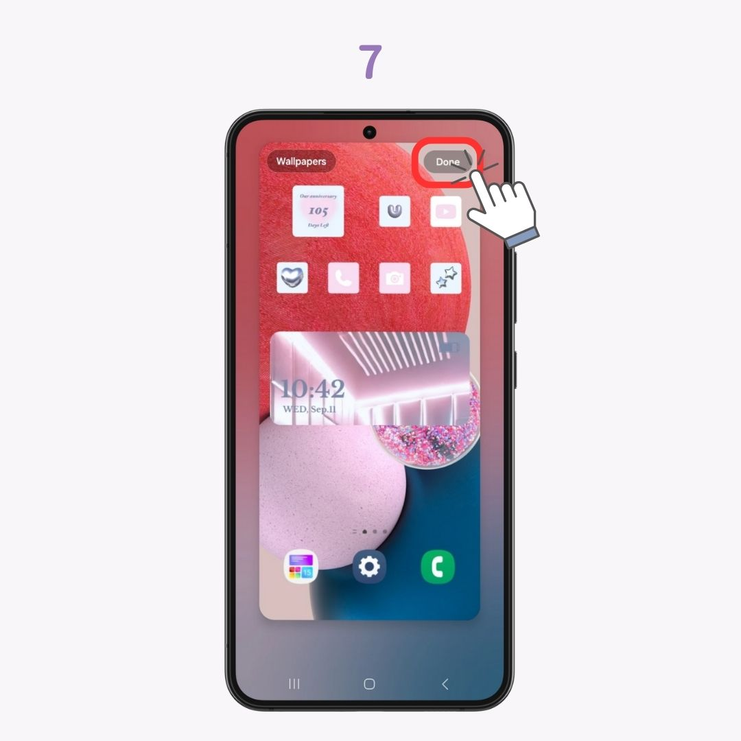 Samsung Galaxy-ийн нүүр дэлгэцийг хэрхэн өөрчлөх талаар №1 зураг