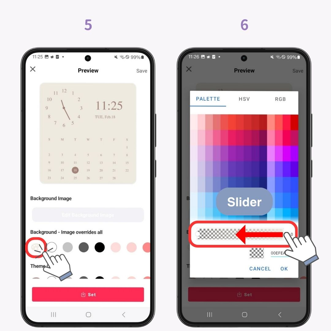 #1 image of How to Get Transparent Widgets on iPhone and Android