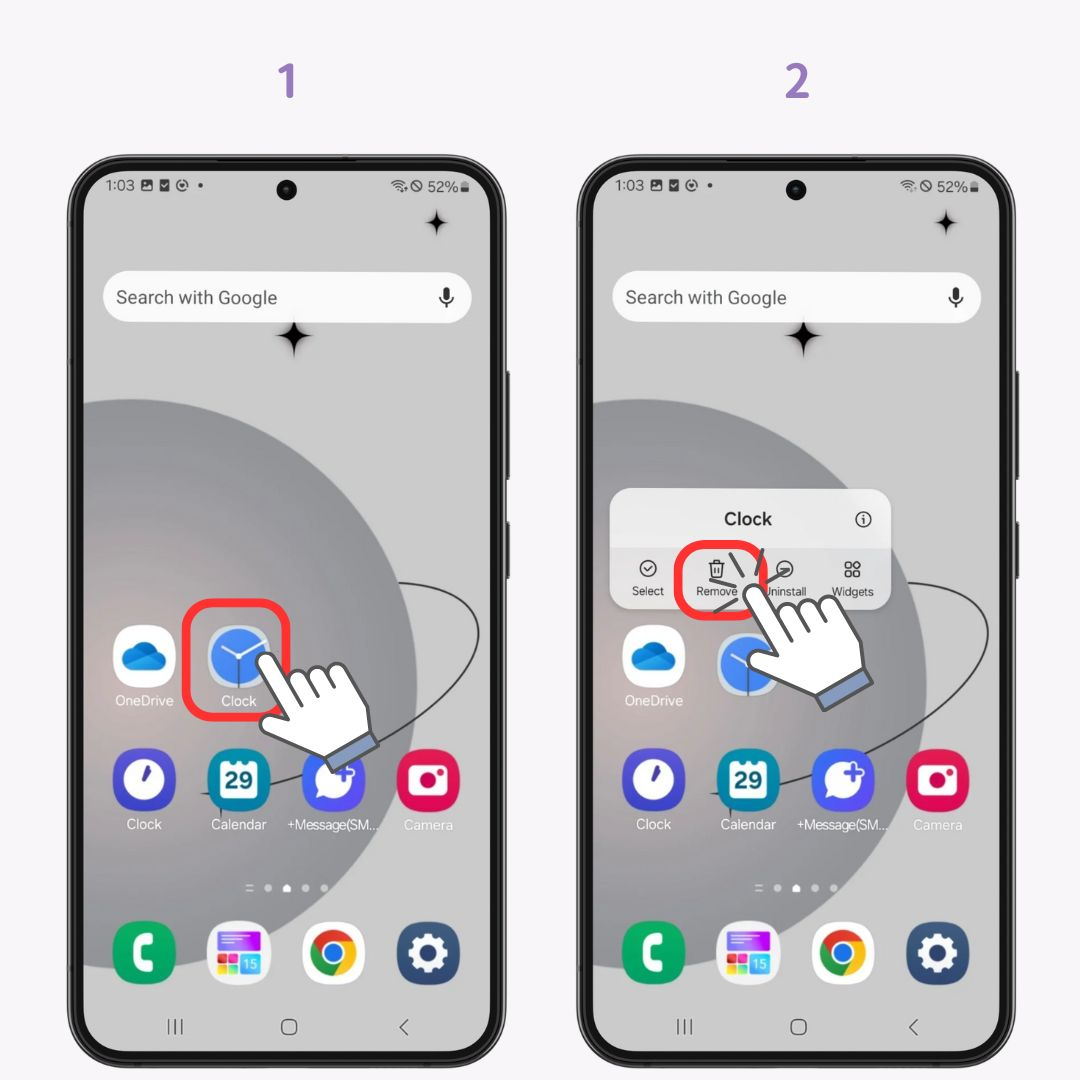 #2 gambar Cara Mengatur Aplikasi di Layar Beranda Android