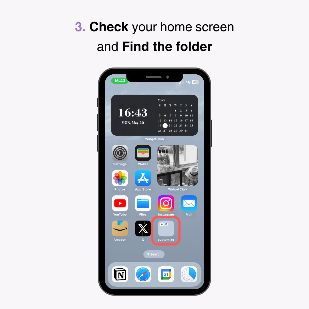 Zdjęcie nr 8 przedstawiające przywracanie aplikacji, które zniknęły z ekranu głównego telefonu iPhone