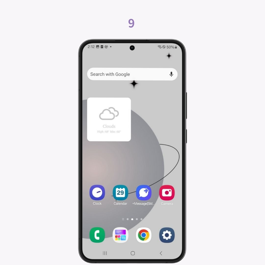 #1 obrázek Jak přidat widget počasí na Android