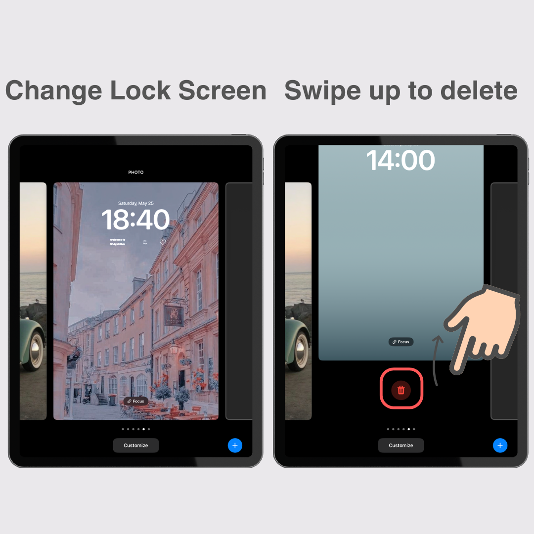 6 paveikslėlis, kaip stilingai pritaikyti savo iPad užrakinimo ekraną