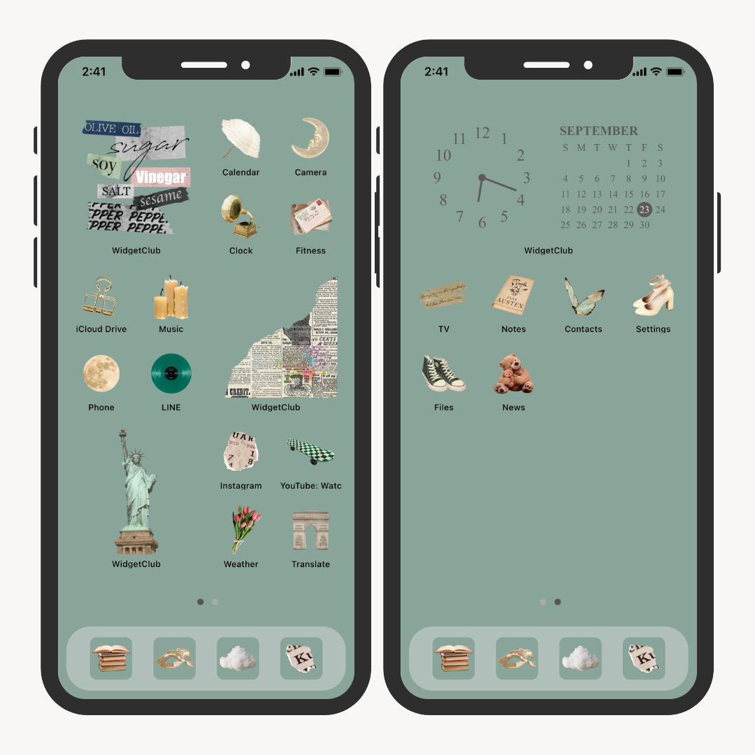 #7 image of Collection of Retro-Style Home Screen Arrangements