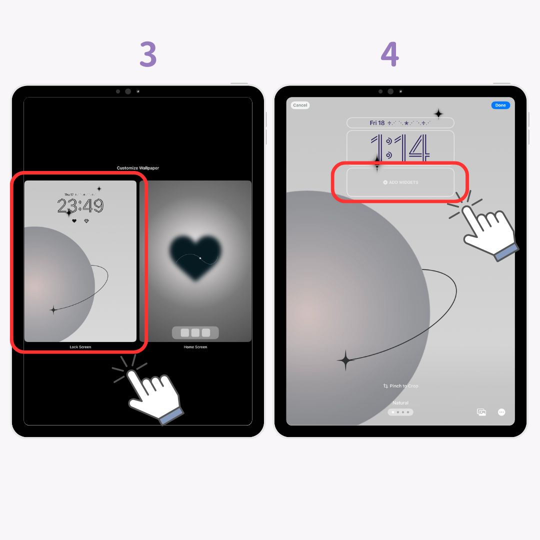 #1 immagine di Come aggiungere widget alla schermata iniziale dell'iPad