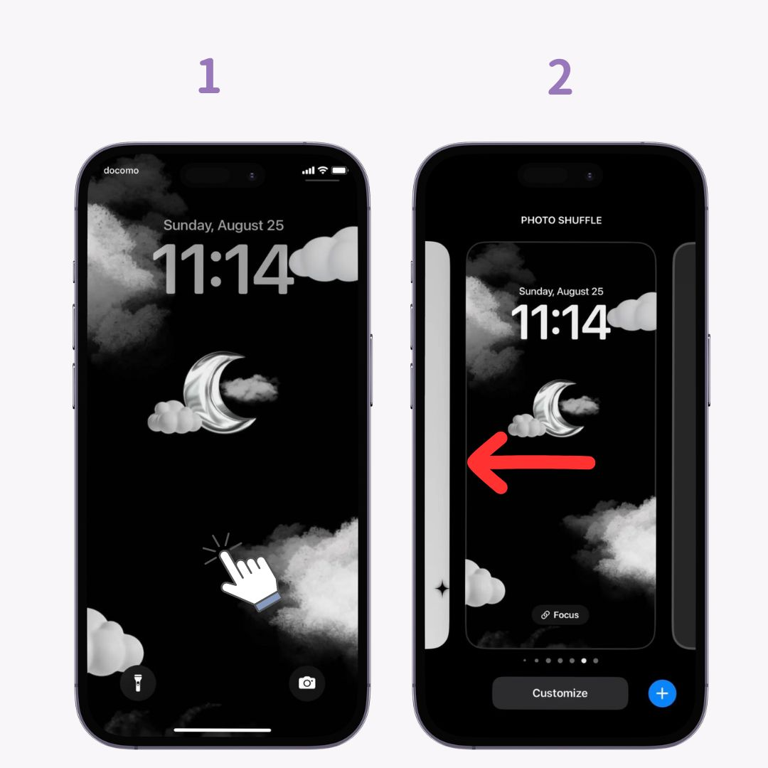 Imagem nº 1 de Como definir vários papéis de parede no iPhone!